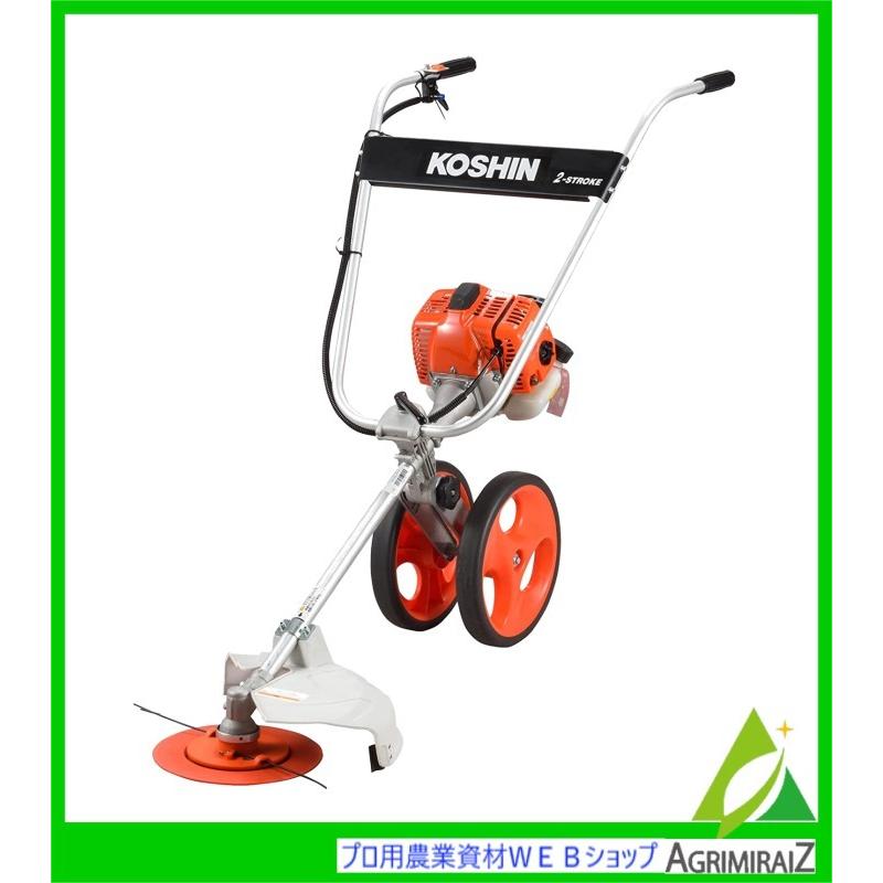 手押し式エンジン草刈機　KOSHIN KOSHIN 済み手押し草刈機
