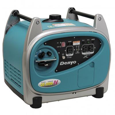 【動作良好・保証付】DENYO インバーター発電機 GE-900-IV(73) デンヨー インバーター発電機 GE-900SS-IV 900W 0.9kVA インバータ発電