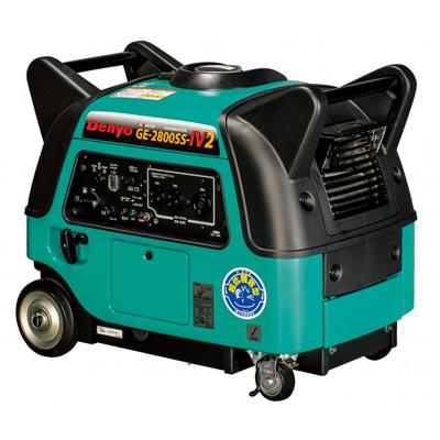 デンヨー GA-2800IV DENYO インバーター発電機 即使用可能 デンヨー) GE-2800SS-IV2 発電機 (インバータ式) (防音フレーム
