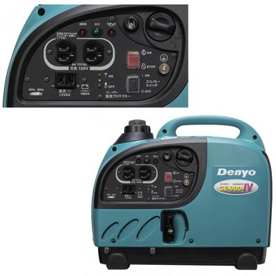 【動作良好・保証付】DENYO インバーター発電機 GE-900-IV(A10) 楽天市場】デンヨー 発電機 GE-900SS-IV 単相 2線式 0.9kva