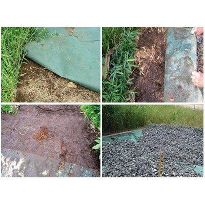 Xavan 防草シート ザバーン 2m 超強力+高耐久タイプ 350G グリーン X