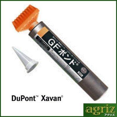 防草シート ザバーン純正 GFボンド カートリッジ式 1.2kg 3本入 防草シート用 （BOND1.2） タコ足ノズル付でクシ目状に塗布可能 接続部 端部