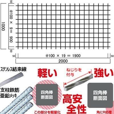 グローランド　サル用　ソーラー電気柵　おじろ用心棒　フェンス1m　セット　周囲350m　（本体：末松電子　ゲッターエース3ソーラー）