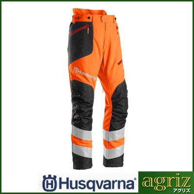 ハスクバーナ】 B＆Tズボン ハイビズ 【サイズ：46】 【S】 【ウエスト