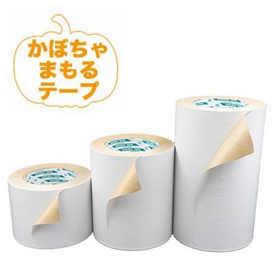 菊水テープ かぼちゃまもるテープ 140mm X 50m 1巻 日焼 変色 スイカ