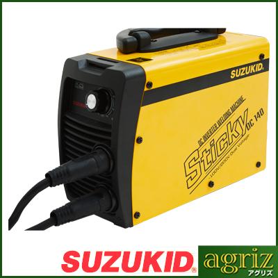 (SUZUKID) STK-140  Sticky140 (被覆アーク溶接機) (直流インバータ式) (100/200V兼用) | 