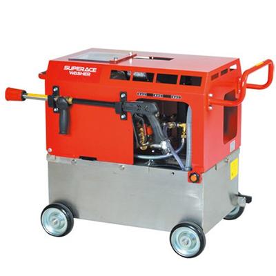 yassu　　　高圧洗浄機 スーパー工業 高圧洗浄機 エンジン式水タンク付静音型 SE