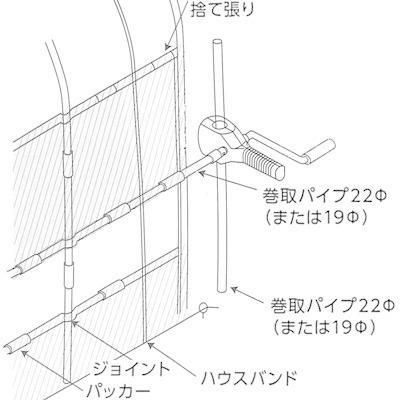 シンセイ ハウスサイド用 マキアゲ機 （奥行：50m 巻上幅：1m