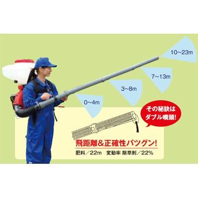 有光工業 動力散布機 エンジン式 散布機 有光 背負式動力散布機 SGE