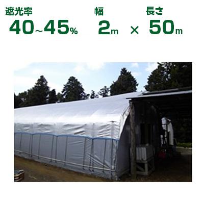 遮光ネット シルバーグレー 幅6m長さ100m 農業