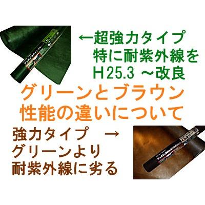 Xavan 防草シート ザバーン 240 2m 超強力タイプ 240G グリーン X 30m