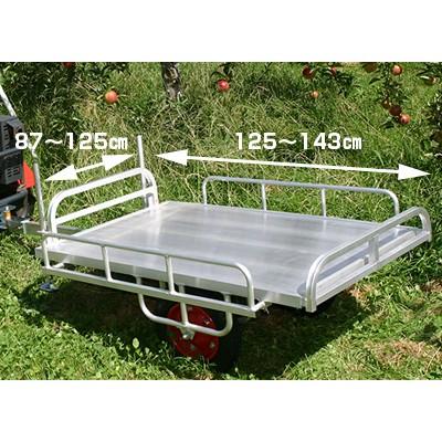 個人宅配送OK)(日本製) ハラックス ミニトレ MT-1208 トレーラー