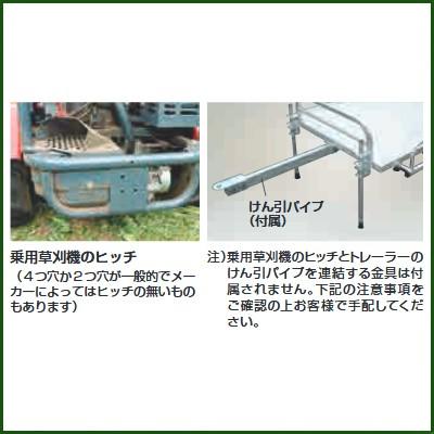 個人宅配送OK)(日本製) ハラックス ミニトレ MT-1208 トレーラー