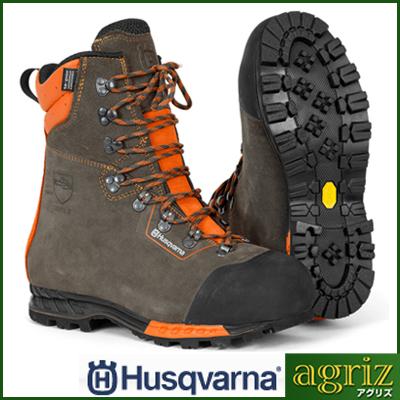 ハスクバーナ プロテクティブレザー ブーツ ファンクショナル24