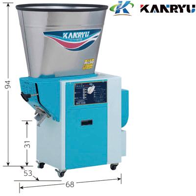 カンリウ工業 精米機 30kg カンリウ 循環型精米機 RE388 玄米30kg 三相