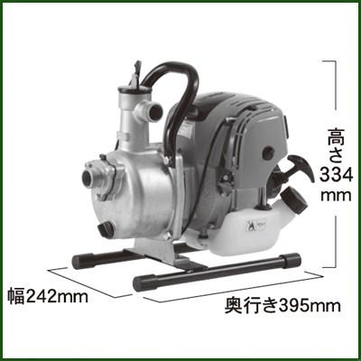 工進（KOSHIN） エンジンポンプ 4サイクル 1インチ 潅水ポンプ SEV-25F
