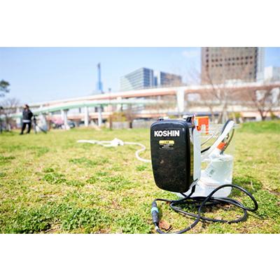 工進 充電式水中ポンプ SSP-1820 30L/分 吐出口径20mm 小型 散水