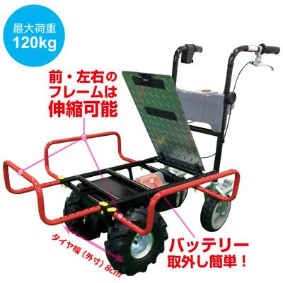 個人宅配送OK) 電動運搬車 (和コーポレーション エネトラ4ミニ KT-8SA 