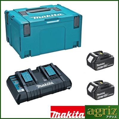 マキタ パワーソースキット1 (BL1860B×2本) (DC18RD) (マック マキタ パワーソースキット1 (BL1860B×2本) (DC18RD) (マック