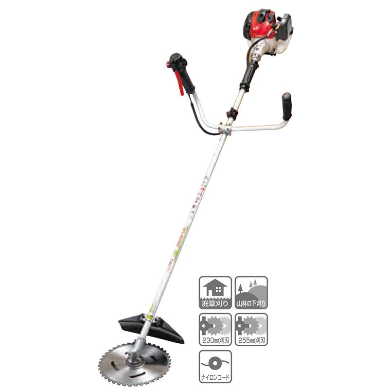 草刈機 ニッカリ) SED2700-W-TS26 刈払機 草刈機 (両手ハンドル) (26ccクラス