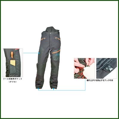 オレゴン 防護ズボン フィヨルドランド (Mサイズ) (ウエスト：90〜94cm 