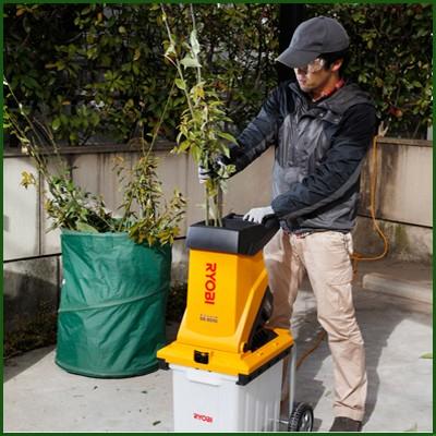 RYOBI リョービ ガーデンシュレッダー 粉砕機 GS-2010 楽天市場】京セラ 旧リョービ 電動ガーデンシュレッダー GS-2010