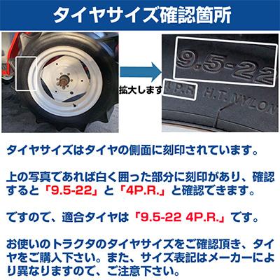 (在庫確認後発送手配) トラクタータイヤ 12.4-24 4PR SUPERSTONE SF 四輪駆動 後輪 リアタイヤ ハイラグ 2本+チューブセット S21124 (メーカ直送 代引不可)_1