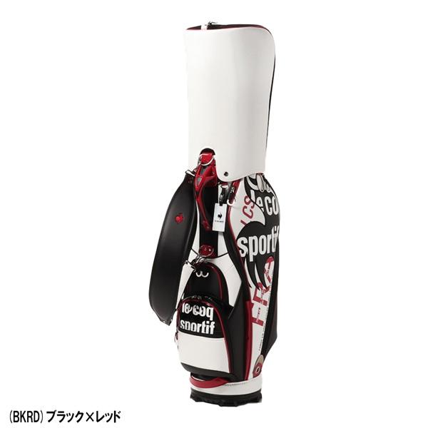 ルコックスポルティフ le coq sportif 大口径 キャディバッグ(9.5型) グラフィックデザイン QQBVJJ01 ルコックスポルティフ le coq sportif 大口径 キャディバッグ 5型 グラフィックデザイン QQBVJJ01