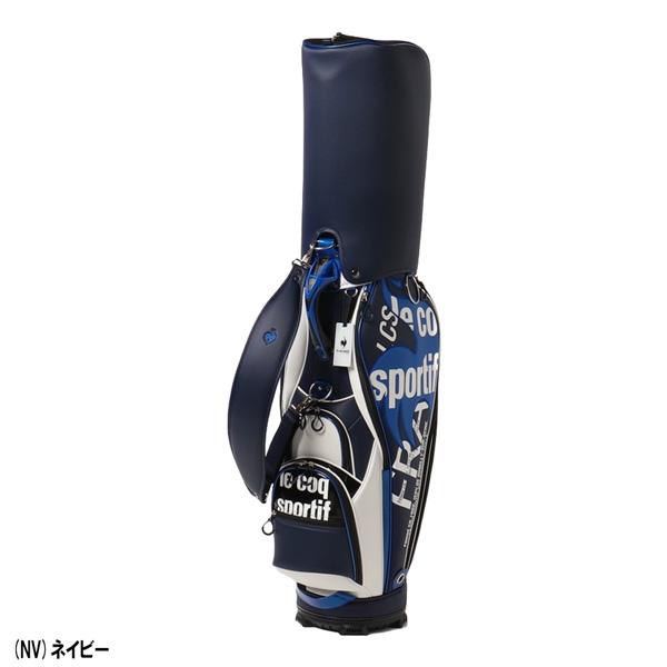 ルコックスポルティフ le coq sportif 大口径 キャディバッグ(9.5型) グラフィックデザイン QQBVJJ01 ルコックスポルティフ le coq sportif 大口径 キャディバッグ 5型 グラフィックデザイン QQBVJJ01