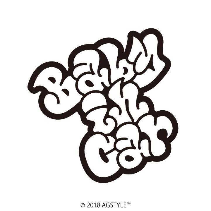 Baby In Car カッティングステッカー ベビーインカー カー アクセサリー 車 オリジナル 手描き ベイビー ベビー Jdm Usdm Stance Hdm Sk8 アウトリップ C5 Art Factory Ag Style 通販 Yahoo ショッピング