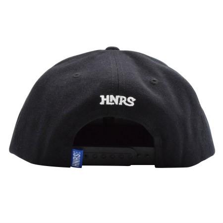 HNRS arch logo スナップバック キャップ ブラック in4m CAP USDM JDM HDM stance ストリート スニーカーコーデ キャップコーデ SK8 スケボー スケーター｜agstyle｜03