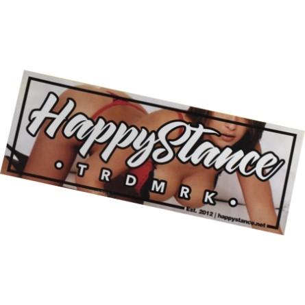 HappyStance ボックスステッカー "THE MISTRESS" BOX Sticker ハッピー スタンス スラムド オフセット アウトリップ JDM USDM HDM バンパーステッカー | 