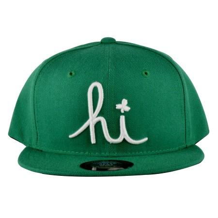 IN4MATION HI CELTS スナップバックキャップ ケリーグリーン