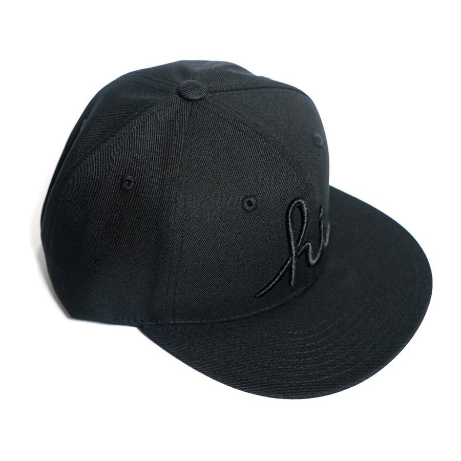 IN4MATION BLACK FRIDAY BLACK ON BLACK HI HAT スナップバックキャップ インフォメーション 帽子 ブラックフライデー限定 キャップコーデ SK8 スケボー｜agstyle｜03