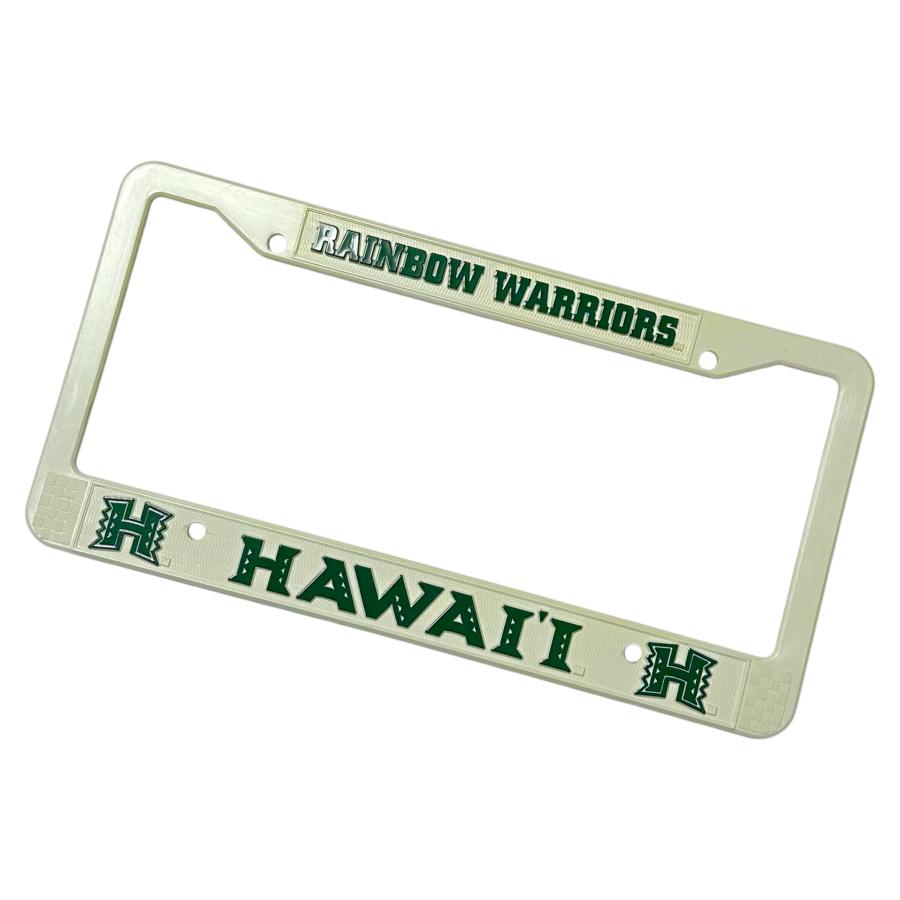 ディスプレイ用 U.S.A ライセンスフレーム ハワイ 大学 1枚 HDM JDM USDM STANCE USVIP スタネ アウトリップ 輸入雑貨 インテリア USフレーム | 