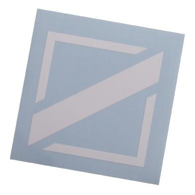 Sサイズ MORALS FIBER Diecut カッティングステッカー ホワイト hawaii ハワイ USDM JDM HDM Slammed stance OK スタンス | 