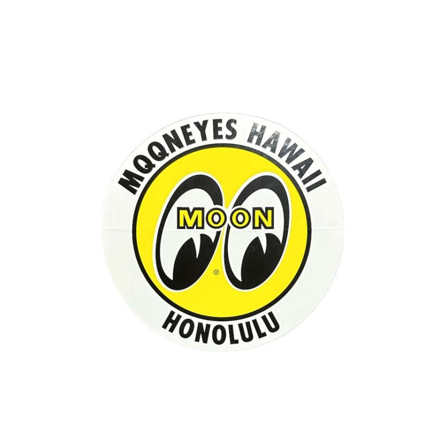 MOONEYES HAWAII 限定 Sサイズ ラウンドステッカー ムーンアイズ HDM USDM JDM stance sk8 スケートボード スタンス ローカルブランド ホノルル | 