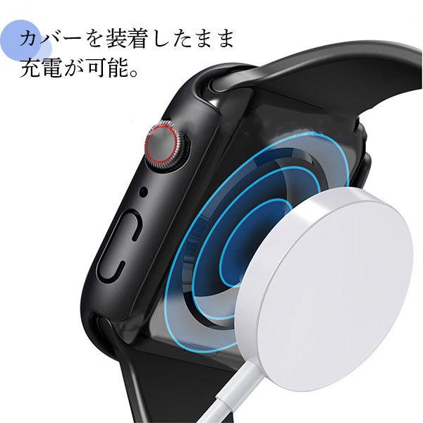 アップルウォッチ カバー 防水 44mm Apple Watch ケース 耐衝撃 Series 6 5 SE ハード 40mm 全面保護 腕時計ベルト アップル IP68｜agt-store｜03