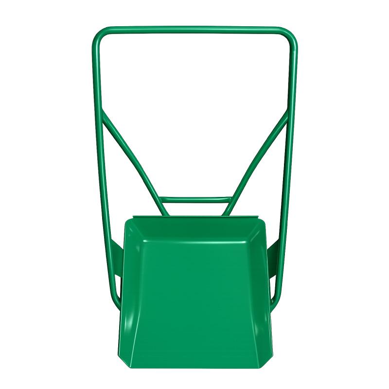 スノーダンプ くじら印 鉄製スノーダンプ 雪かき 道具 補強板付き