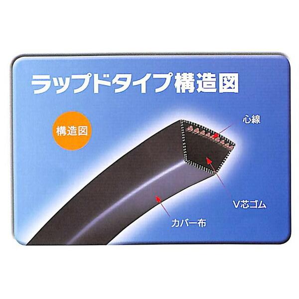 ベルさん専用 三ツ星 農用Vベルト オレンジ LB-62 : 農林・園芸・汎用機の店 アギラ
