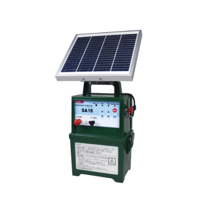 電気柵 ソーラー 電気柵本器 太陽光 太陽光パネル タイガー 電気