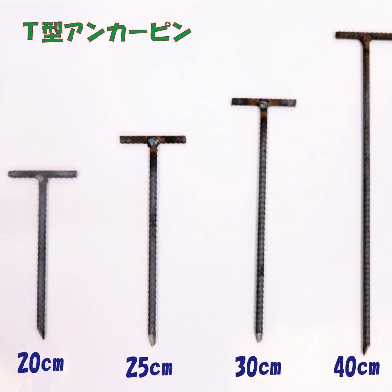 T型アンカーピン 防草シート押さえ杭 10本絡げ F10mm 50cm 異形鉄筋 T Anchor50 農林 園芸 汎用機の店 アギラ 通販 Yahoo ショッピング