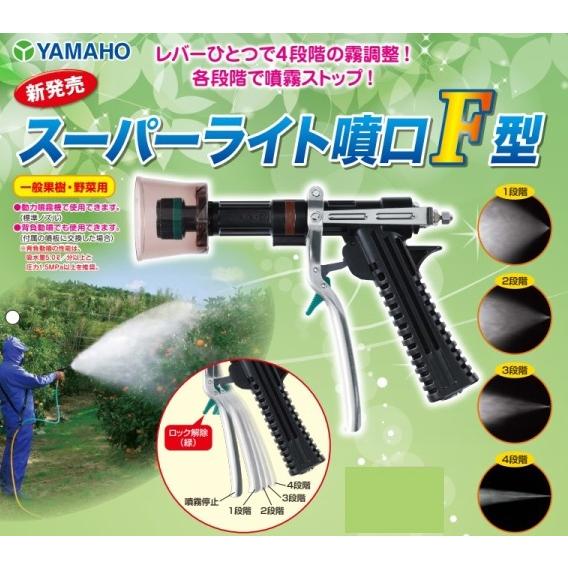 ヤマホ工業 スーパーライト噴口F型(G1/4) : 農林・園芸・汎用機の店