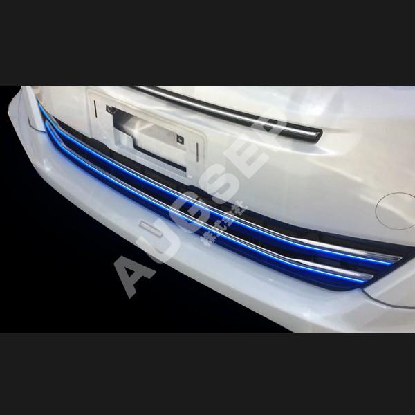 特価]アルファード 20系 後期 G/X用 LEDバンパーグリルカバー バンパー