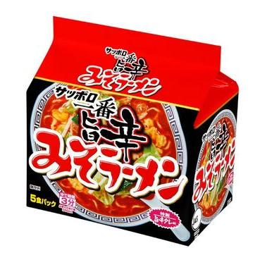 サンヨー食品　サッポロ一番　みそラーメン　旨辛　5個パック　×6袋入｜agvege