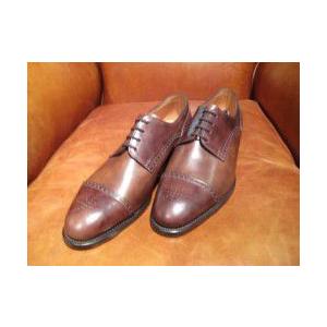 JOHN　LOBB （ジョン　ロブ）BRACKLEY 外バネメダリオン EワイズLAST７０００ *PARISAIN　BROWN*の画像