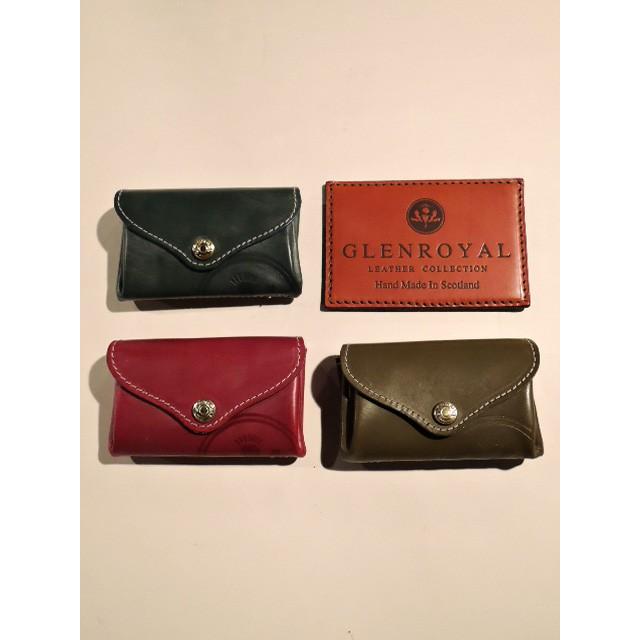 極美品✨ グレンロイヤル スモールパース ブライドルレザー ブラウン系 GLENROYAL（グレンロイヤル） SMALL PURSE (フルブライドル) スモール
