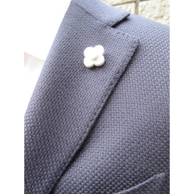 LARDINI （ラルディーニ）  AW ＊３ボタン段返り　２パッチポケットＷＯＯＬ JACKET＊ＪＧ３２５２６AQ/PTRP４４５９２/４/２【NAVY】の画像