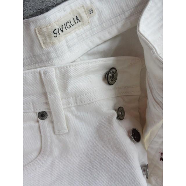 SIVIGLIA （シヴィリア） ウォッシュドホワイトストレッチ