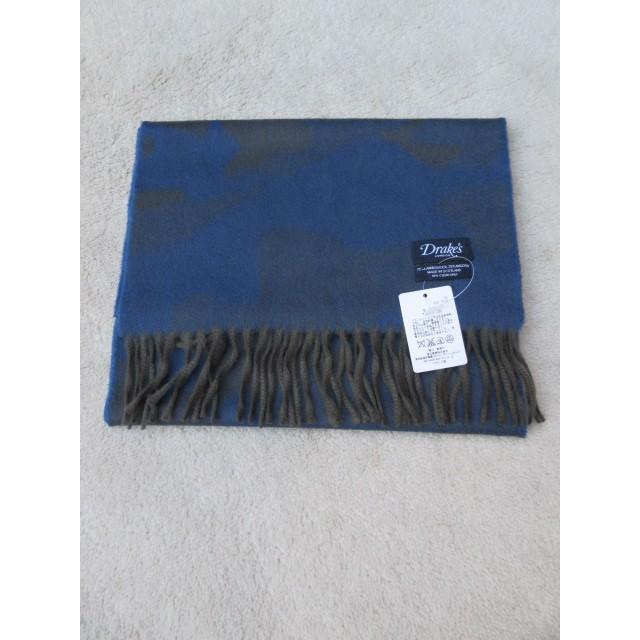DRAKE'S（ドレイクス） 「 Semi Reversiblea Cmouflage Scarf